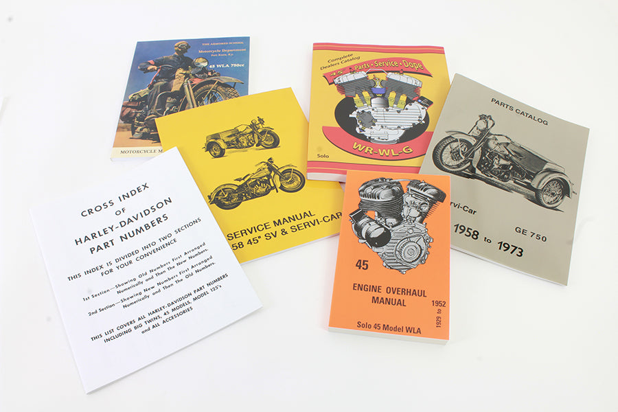 48-0524 - 45 Army Manual Set by V-Twin