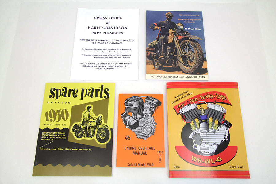 48-0531 - WL & WLA Manual Set by V-Twin