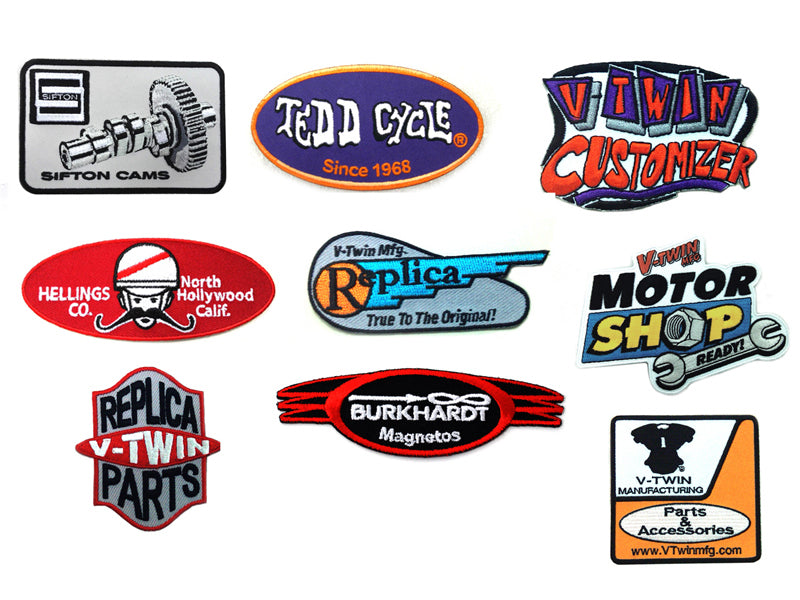 48-0549 - V-Twin Manufacturing Brands Patch Series by V-Twin