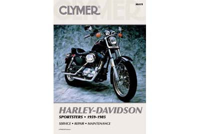 48-0587 - Clymer Repair Manual for 1959-1985 XL by Clymer Manuals