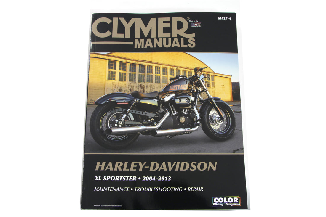 48-0598 - Clymer Repair Manual for 2004-13 XL by Clymer Manuals