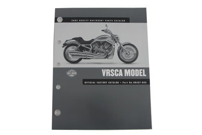 48-0617 - OE Factory Spare Parts Book for 2002 VRSC by OE