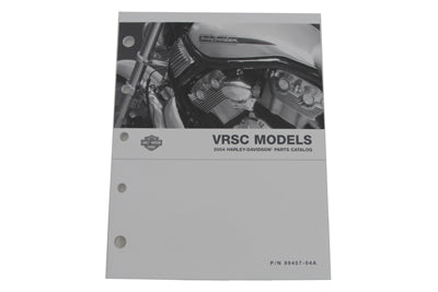 48-0621 - OE Factory Spare Parts Book for 2004 VRSC by OE