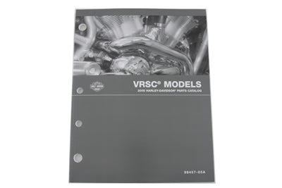48-0730 - OE Factory Spare Parts book for 2005 VRSC by OE
