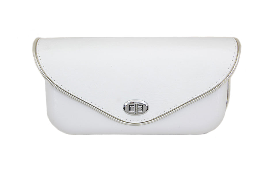 48-0812 - Windshield Pouch With Silver Edge Trim by V-Twin