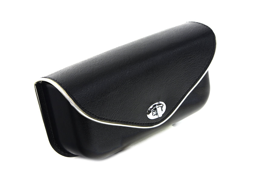 48-0813 - Windshield Pouch With Silver Edge Trim by V-Twin