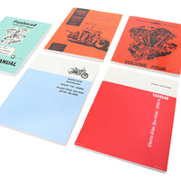 48-0835 - Panhead and Shovelhead Parts and Service 5 Piece Manual Set by V-Twin