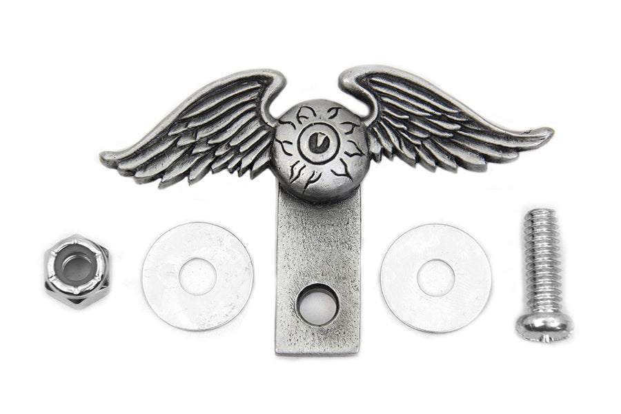 48-0840 - Wing License Plate Topper by V-Twin