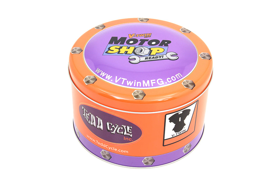 48-0926 - V-Twin Motor Shop Ready Round Can Set by V-Twin