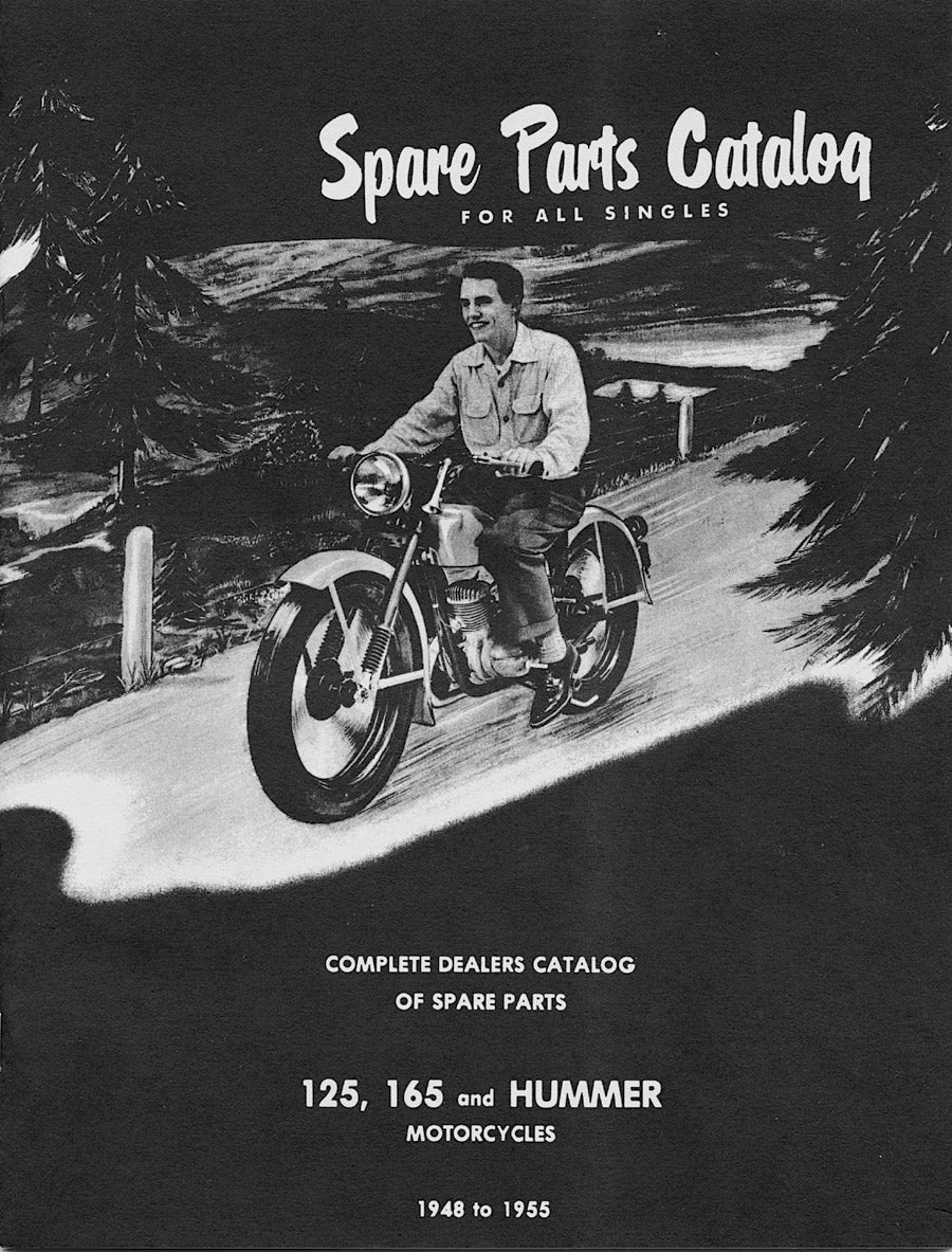 48-0981 - Hummer Spare Parts Catalog for 1948-1955 by V-Twin