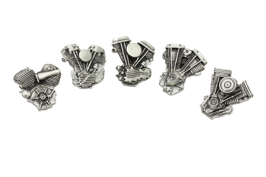 48-1370 - Motor Lapel Pin Gift Set by V-Twin
