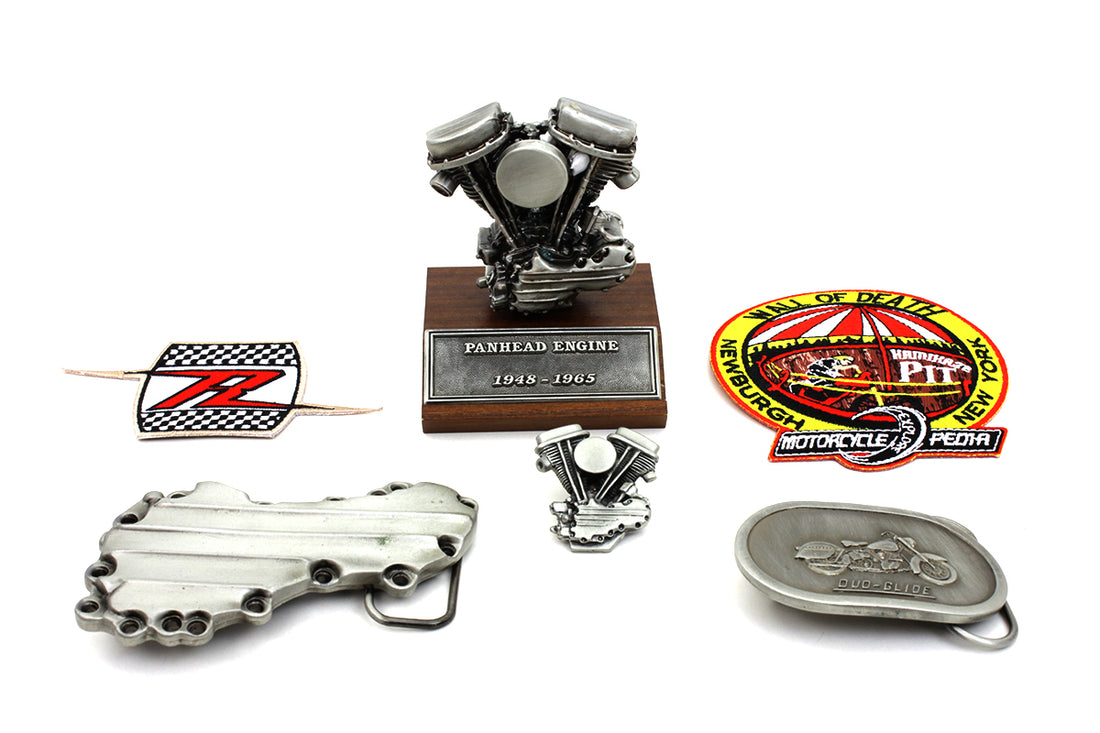 48-1373 - Panhead Motorcycle Gift Set by V-Twin