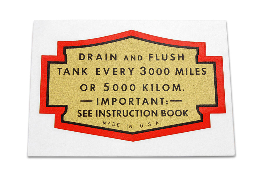 48-1380 - Oil Tank Decal by V-Twin