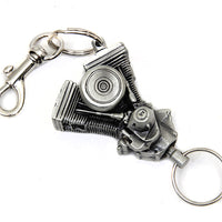 48-1469 - Evolution Engine Keychain by V-Twin