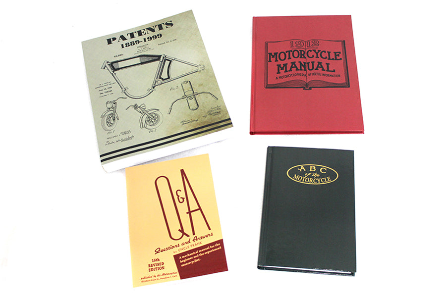 48-1471 - Vintage Motorcycle Book Set by V-Twin