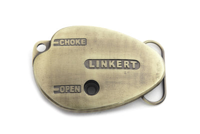 48-1508 - Linkert Teardrop Belt Buckle by V-Twin