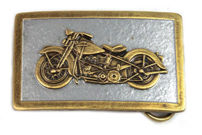 48-1510 - 1948 Panhead Pewter Belt Buckle by V-Twin