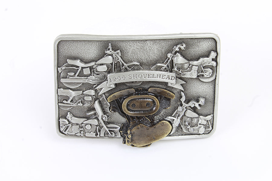 48-1514 - Shovelhead Belt Buckle by V-Twin