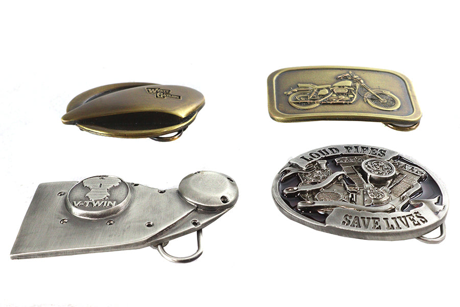 48-1522 - V-Twin Ironhead Series Belt Buckle Set by V-Twin