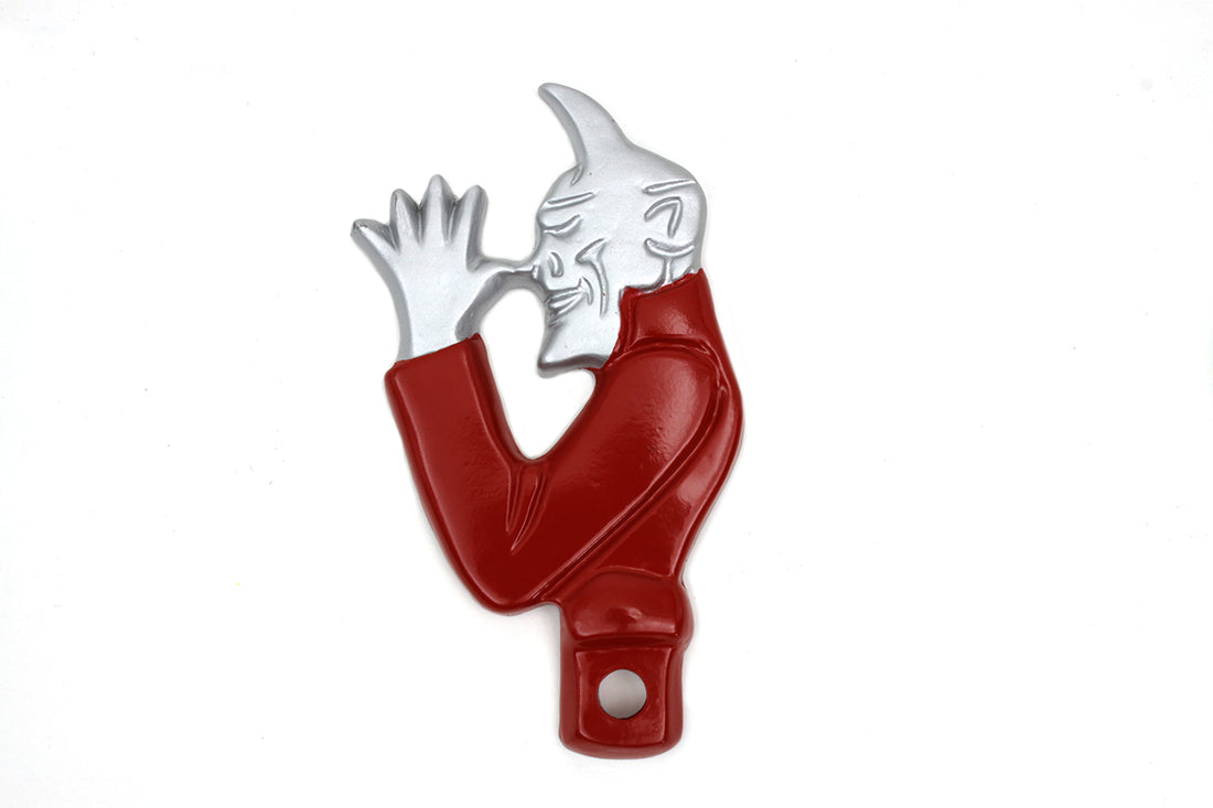 48-1607 - Devil License Plate Topper by V-Twin