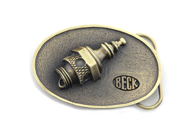 48-1633 - Beck Spark Plug Belt Buckle by V-Twin