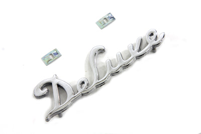 48-1646 - Deluxe Seat Emblem by V-Twin