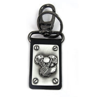 48-1663 - Knucklehead Motor Keychain by V-Twin