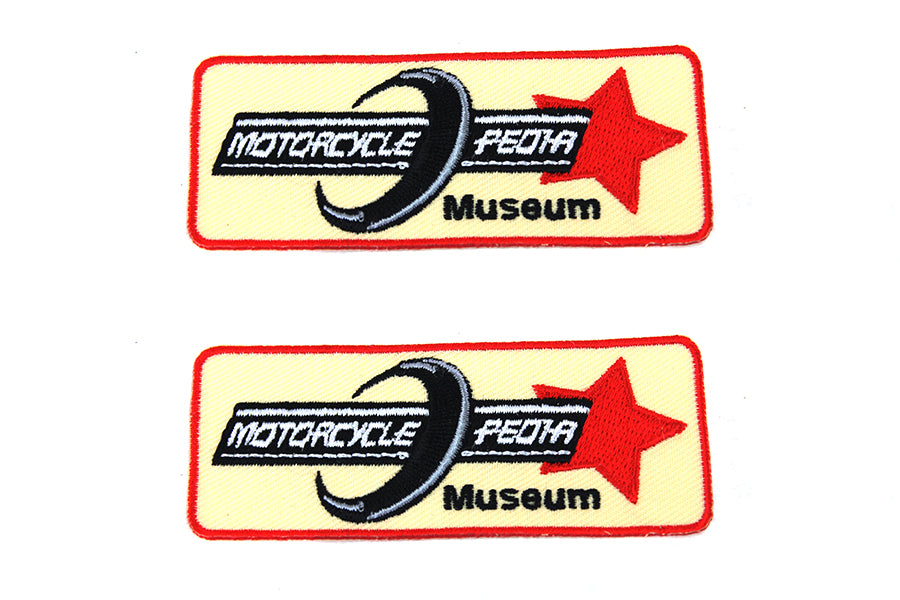48-1678 - Motoryclepedia Museum Patch Set by V-Twin