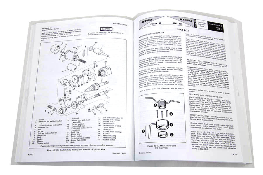 48-1718 - 1959-1969 FL Factory Service Manual by V-Twin