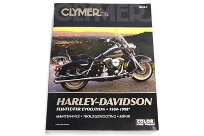 48-1753 - Clymer Repair Manual for 1984-1998 FLT-FXR by Clymer Manuals