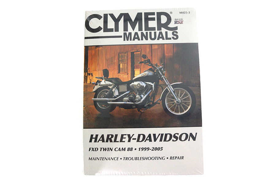 48-1755 - Clymer Service Manual for 1999-2005 FXD by Clymer Manuals