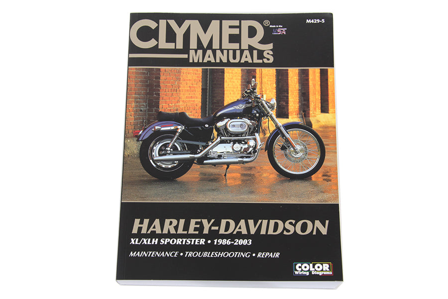 48-1760 - Clymer Repair Manual for 1986-2003 XL by Clymer Manuals