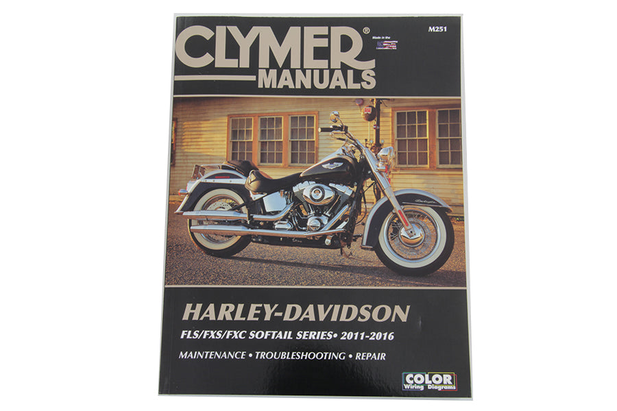 48-1810 - Clymer Repair Manual for 2011-Up FXST, FLST by Clymer Manuals