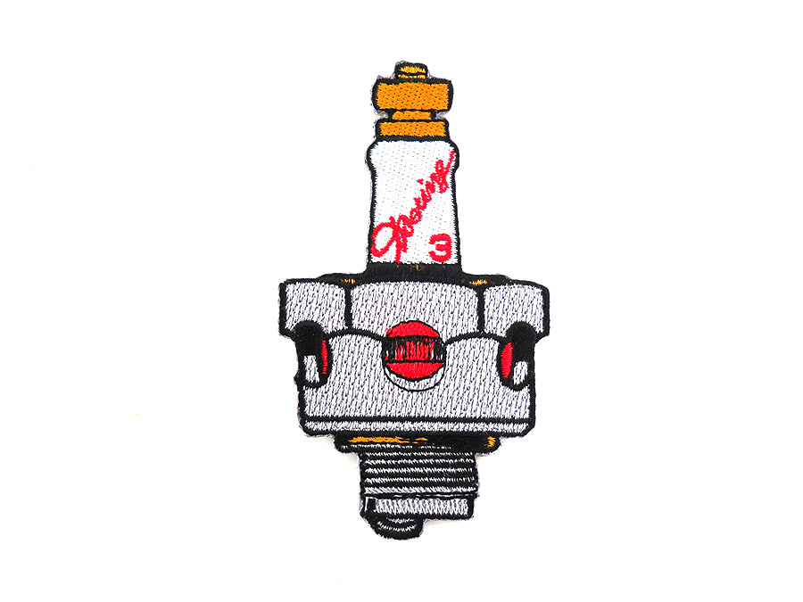 48-1961 - Doering Spark Plug Patches by V-Twin