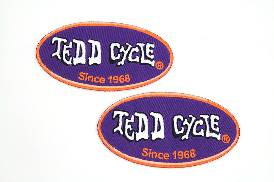 48-1968 - Tedd Cycle Patches by V-Twin