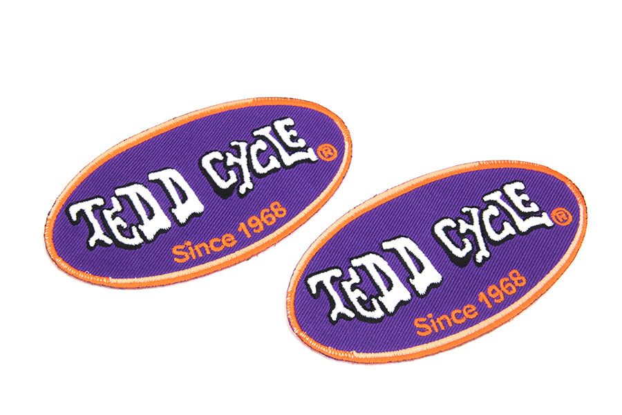 48-1968 - Tedd Cycle Patches by V-Twin