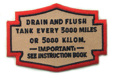 48-1972 - Drain Oil Patches by V-Twin