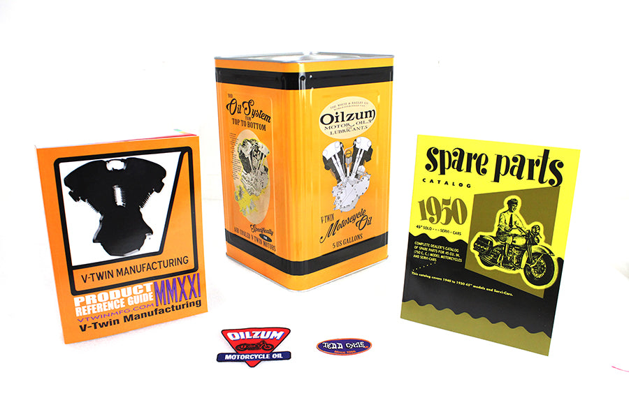 48-2104 - 45  WL and Servi Car Parts Book/Patch Kit by V-Twin