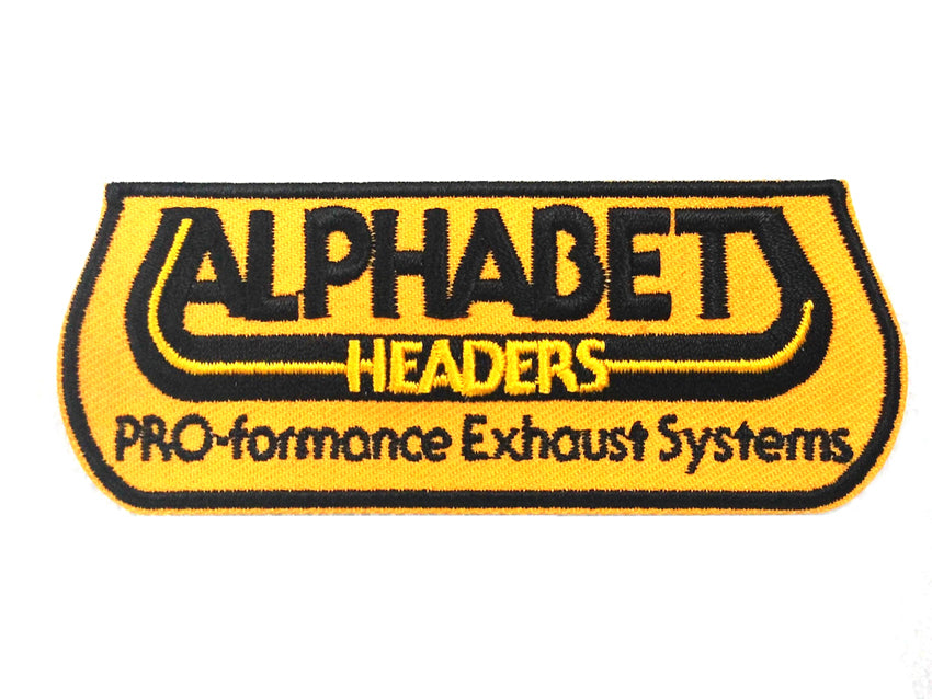48-2310 - Alphabet Exhaust Patches by V-Twin