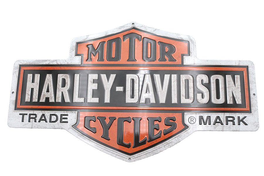 48-2330 - Harley Davidson Nostalgic Bar & Shield Tin Sign by OE