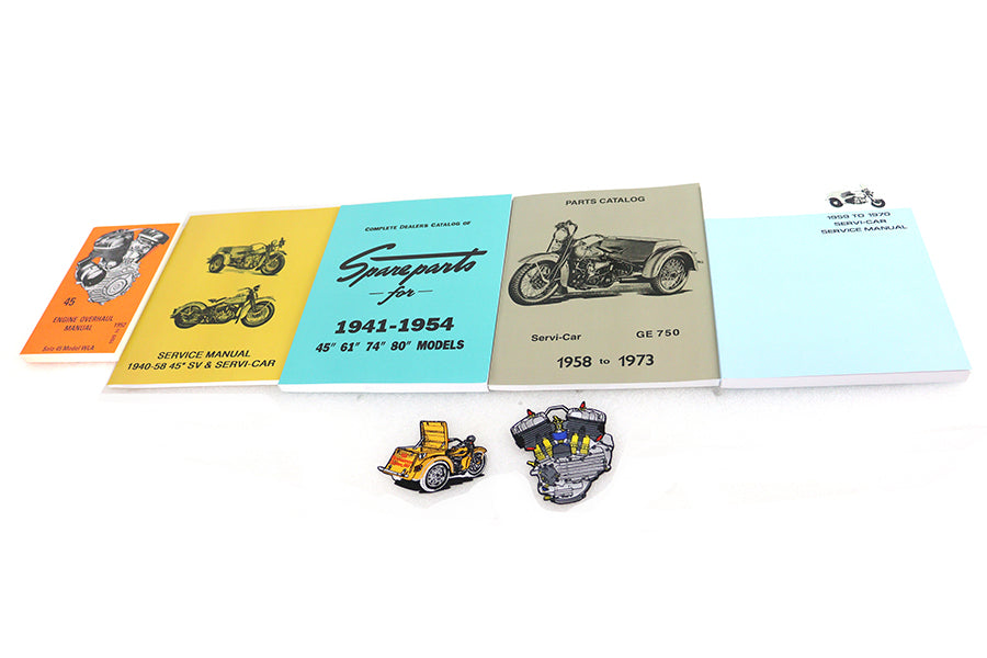 48-5012 - 45 Manual Set by V-Twin