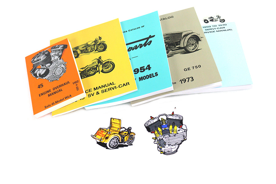 48-5012 - 45 Manual Set by V-Twin