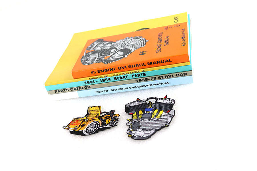 48-5012 - 45 Manual Set by V-Twin