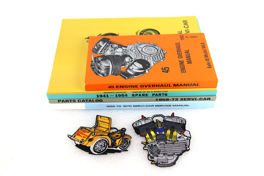 48-5012 - 45 Manual Set by V-Twin