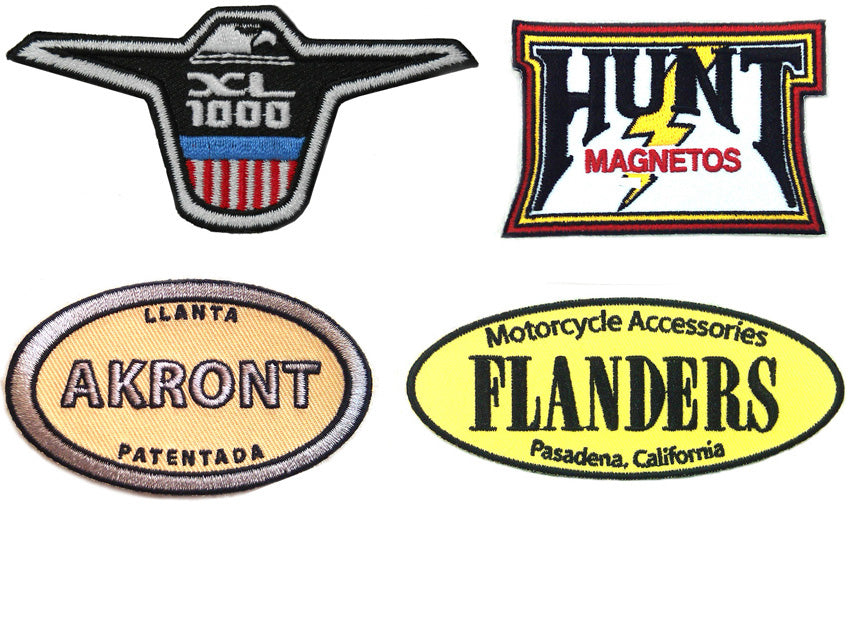 48-8006 - Cloth Patch Set Series 6 by V-Twin