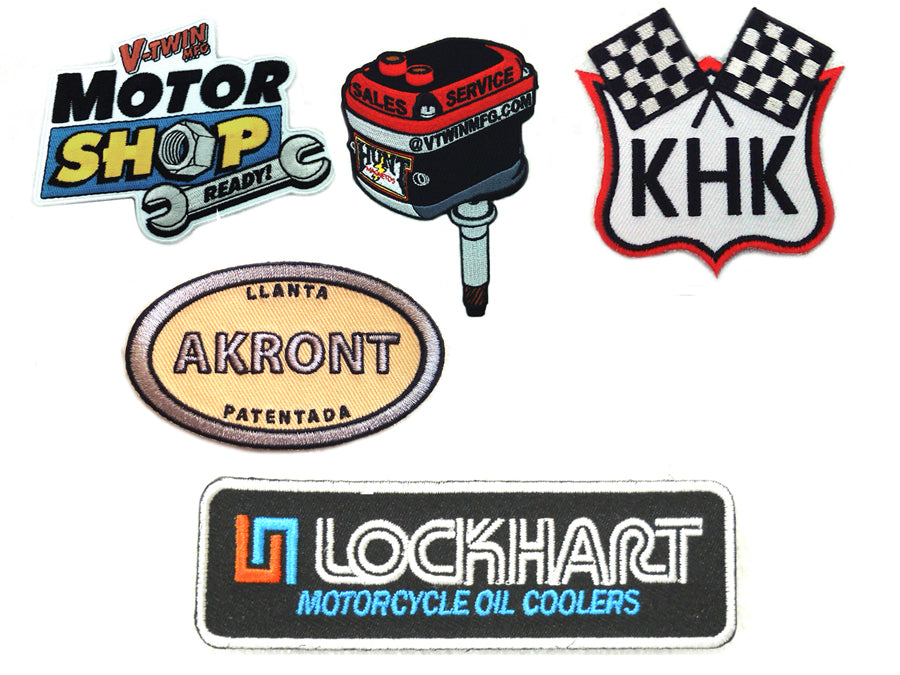 48-8009 - Cloth Patch Set Series 9 by V-Twin