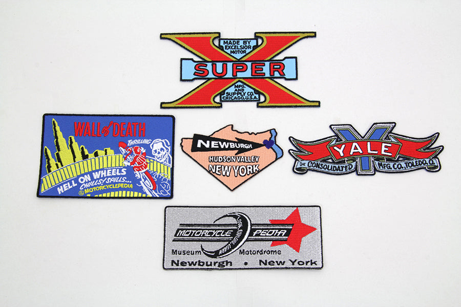 48-8012 - Cloth Patch Set Series 12 by V-Twin