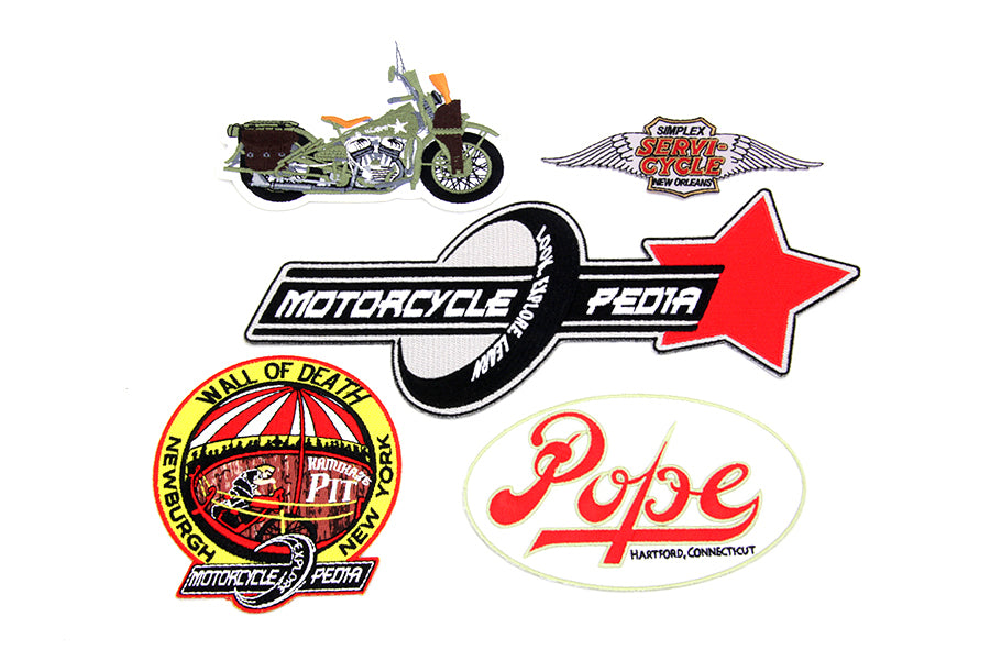 48-8013 - Cloth Patch Set Series 13 by V-Twin