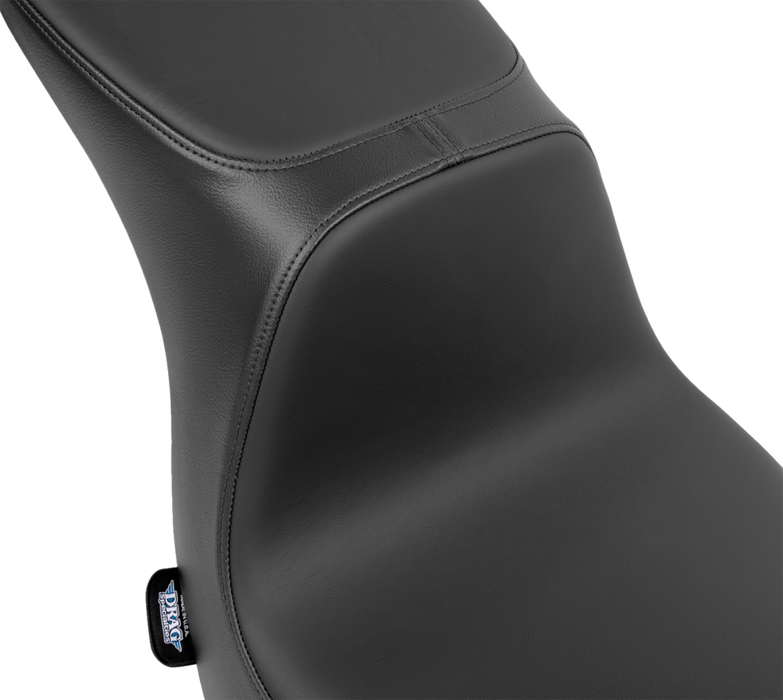 DRAG SPECIALTIES SEATS Predator 2-Up Seat - Solar Leather - Smooth - FLSB/FXLRS '18-'24 4688E