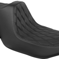 DRAG SPECIALTIES SEATS Predator III Seat - Double Diamond - Black - FLT/FLH '23-'24 4686B